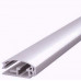Профиль алюминиевый "клик" ПРК-25 Серебро (комплект) 3100 мм